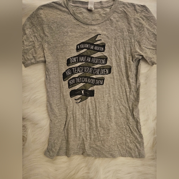 Righteous Babe Record If You Don't Like Abortion Don't Have An Abortion Tshirt - Picture 1 of 2